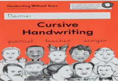 CURSIVE HANDWRITING S.B GRADE 3