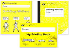 BUNDLE S.B 1 MY PRINTING BOOK + BUILDING WRITERS B + WRITING